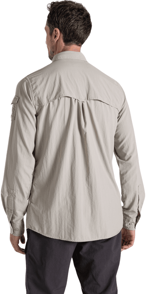 NosiLife Adventure III LS Shirt paita, Parchment, view: 2