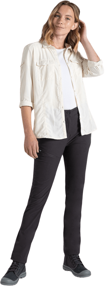 NosiLife Adventure LS Shirt III naisten paita, Seasalt, view: 7