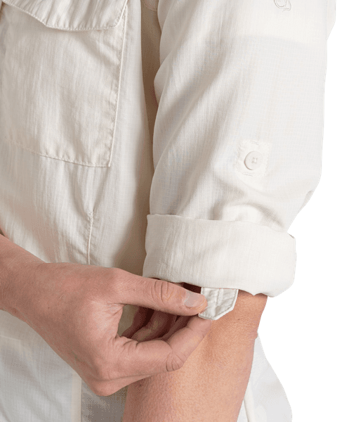 NosiLife Adventure LS Shirt III naisten paita, Seasalt, view: 6