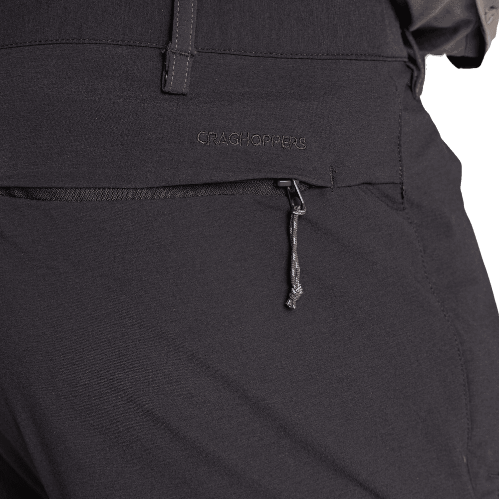 NosiLife Pro Convertible Trousers katkolahjehousut, mustaharmaa, view: 6