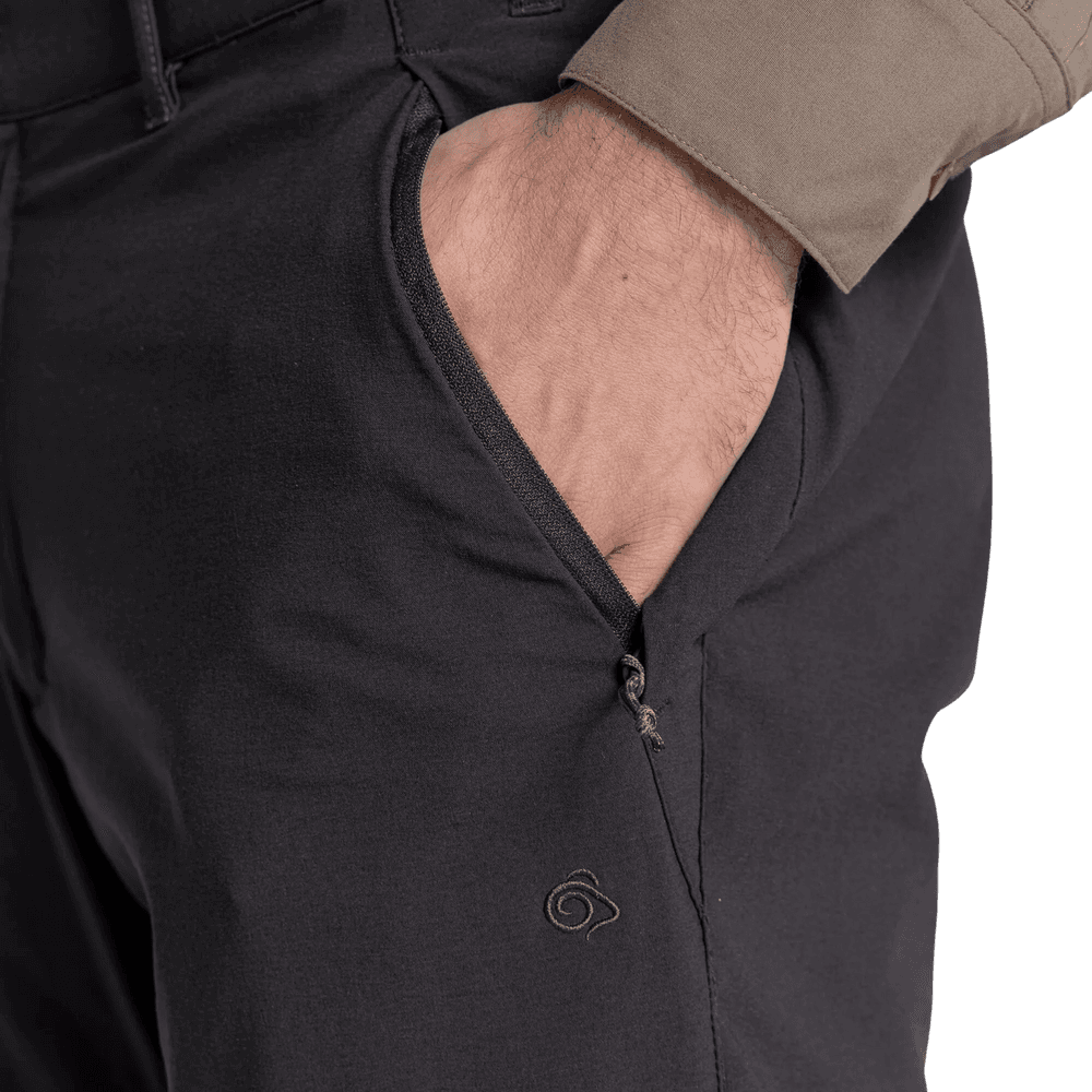 NosiLife Pro Convertible Trousers katkolahjehousut, mustaharmaa, view: 4