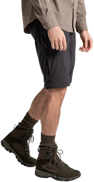 NosiLife Pro Convertible Trousers katkolahjehousut, mustaharmaa, view: 3