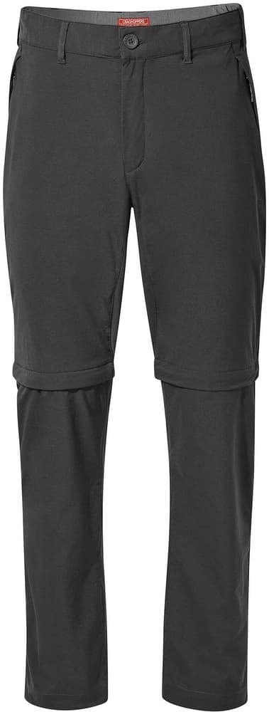 NosiLife Pro Convertible Trousers katkolahjehousut, mustaharmaa, view: 0