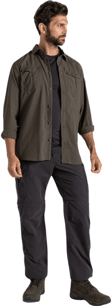 NosiLife Convertible Cargo katkolahjehousut, musta, view: 4