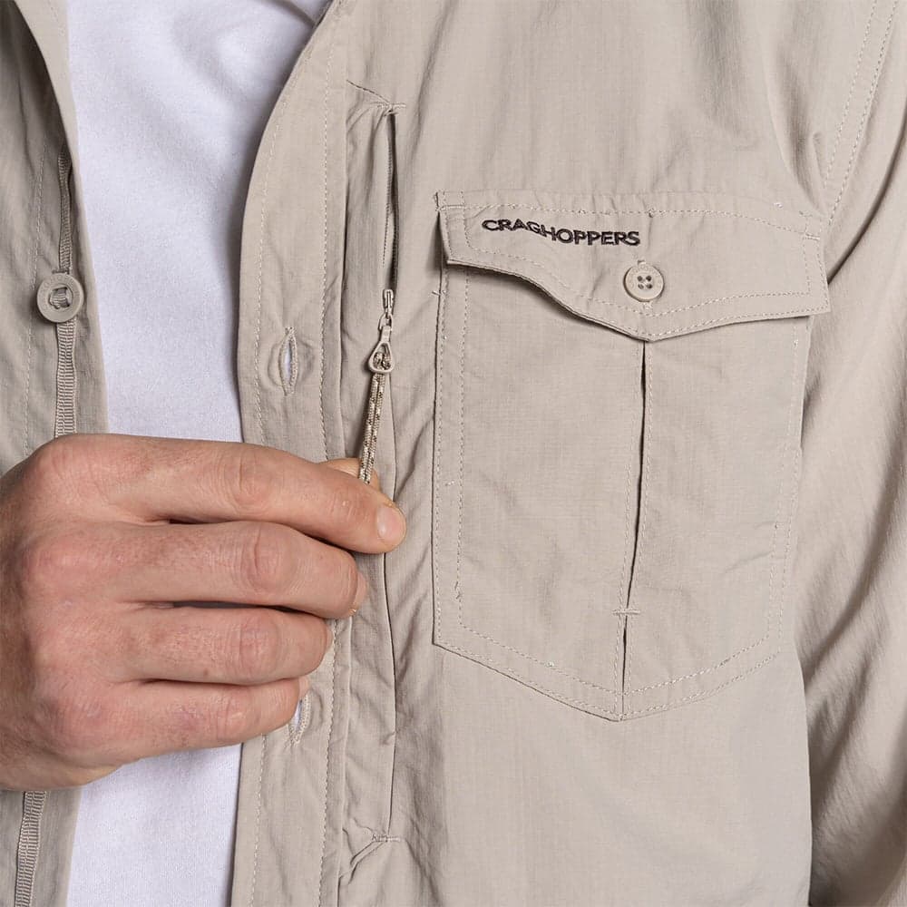 Nosilife Adventure Long Sleeved Shirt Iii Parchment, view: 3