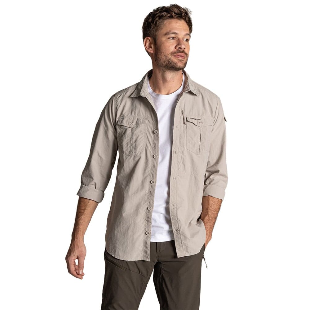 Nosilife Adventure Long Sleeved Shirt Iii Parchment, view: 1