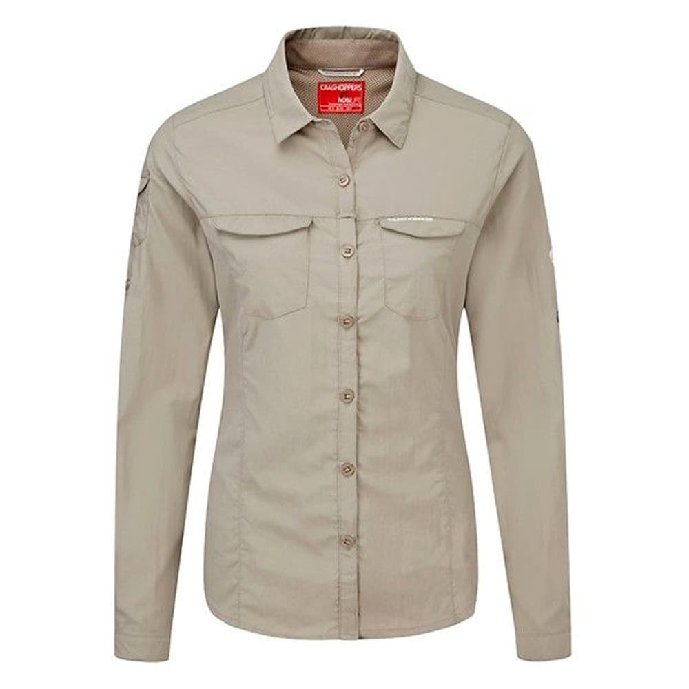 NosiLife Adventure Naisten Trekkingpaita Vaaleanruskea, view: 0