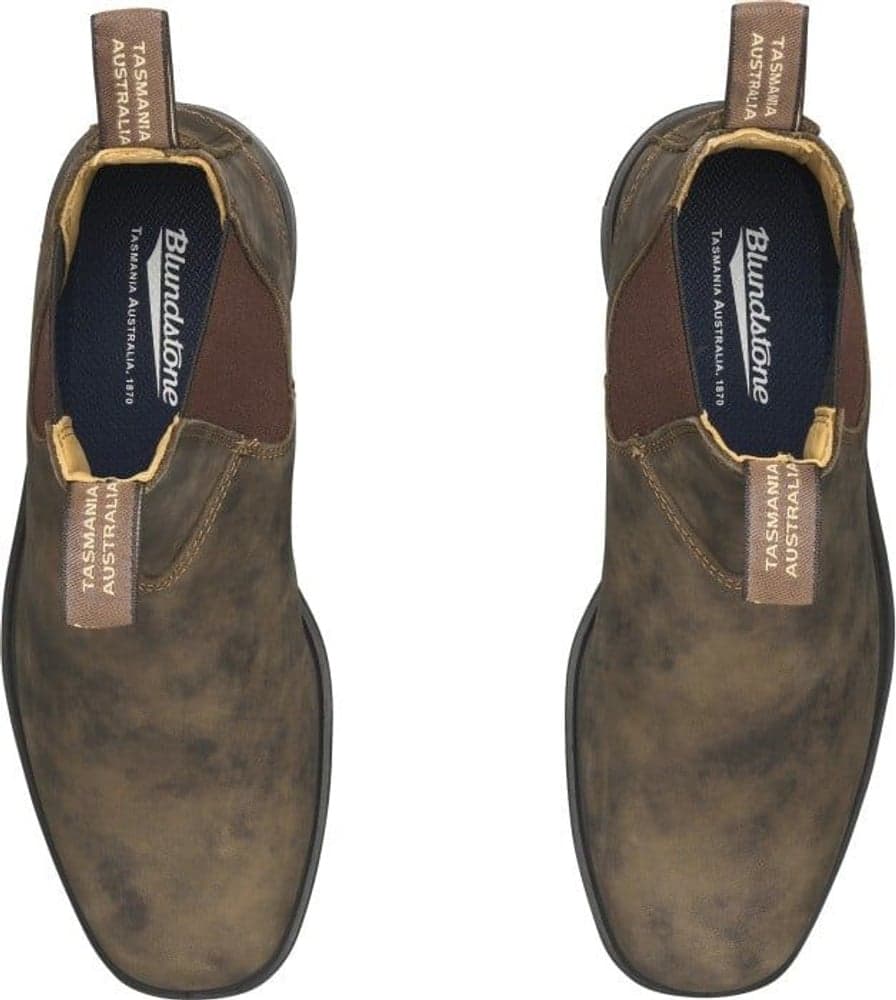 1306 Dressboot kengät, unisex, rustiikkinen ruskea, view: 4