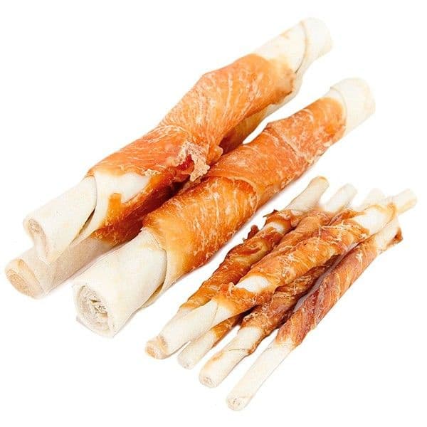 Chew & Delicacy -kanakierretikku 75 g x 25 cm, 3 kpl, view: 0