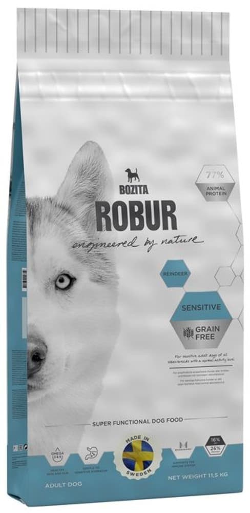 Robur Sensitive Grain Free Reindeer 11.5 kg, view: 0