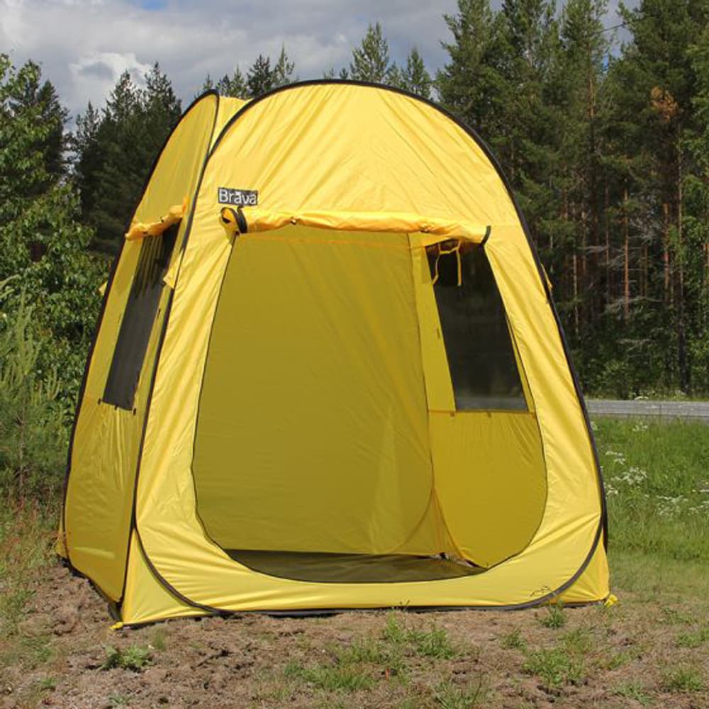 Exhibition Tent Pop-Up teltta, keltainen, view: 0