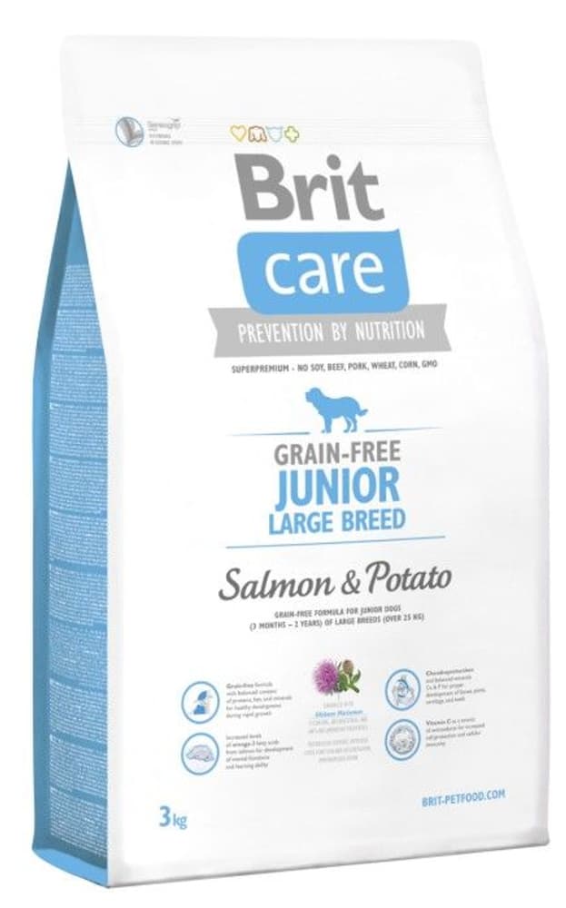 Grain-free Junior Large Salmon & Potato 3 kg, view: 0