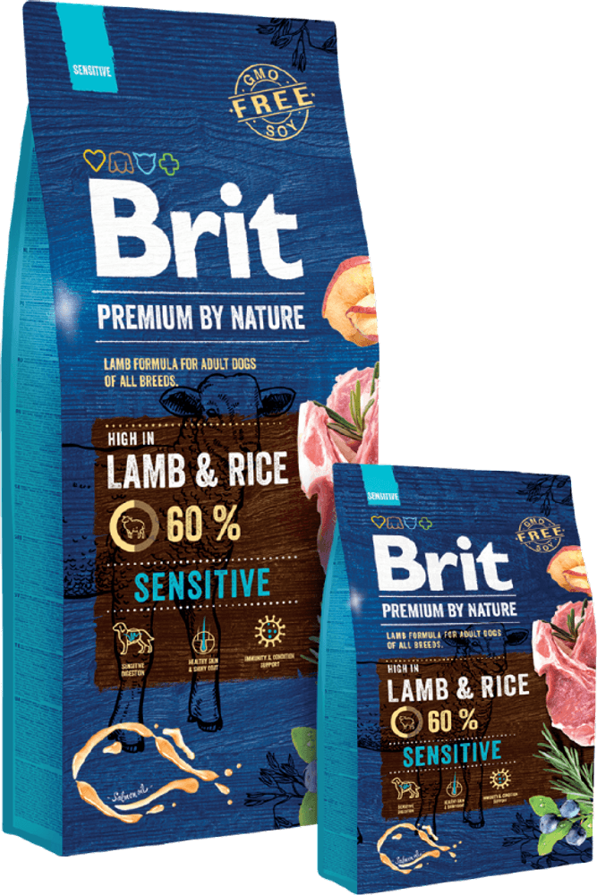 Brit Premium by Nature Sensitive Lamb täysravinto, 15 kg, view: 0