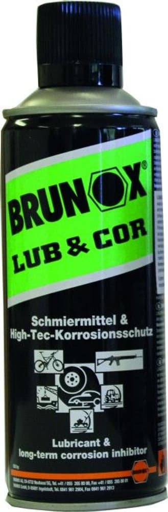 BRUNOX Lub & Cor Aseöljy Spray 400 ml, view: 0