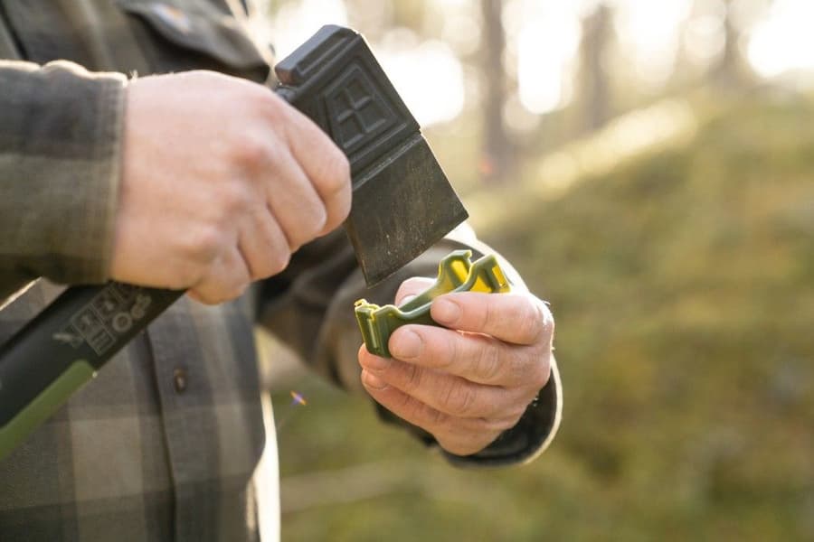 Kikut Axe 36 cm retkikirves, musta/vihreä, view: 1