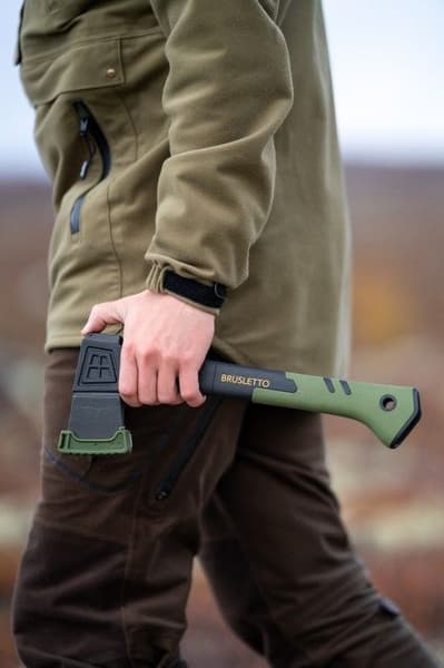 Kikut Axe 36 cm retkikirves, musta/vihreä, view: 2