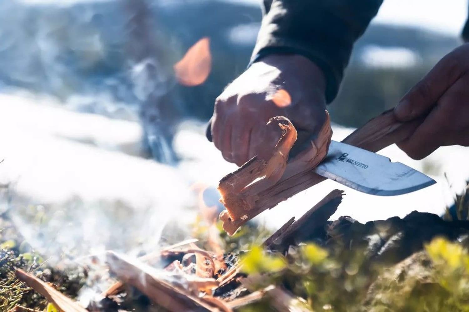 Villmarka -puukko, pieni, Olive Light, view: 3