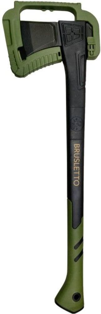 Kikut Splitting Axe 71 cm halkaisukirves, musta/vihreä, view: 1