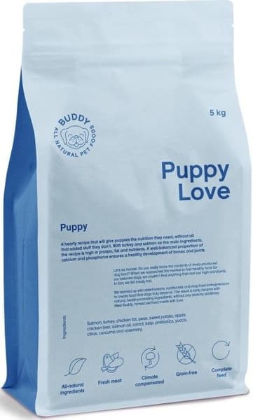  Puppy Love pentujen kuivaruoka, 5 kg, view: 0