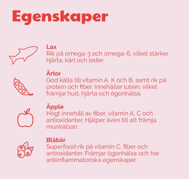 Crunchy Snack lohi ja mustikka, 150 g, view: 2