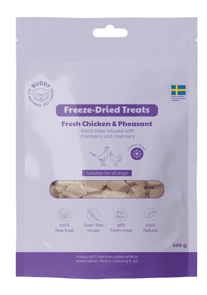 Freeze Dried Treats Raw Chicken & Phaesant 100g makupalat, view: 0