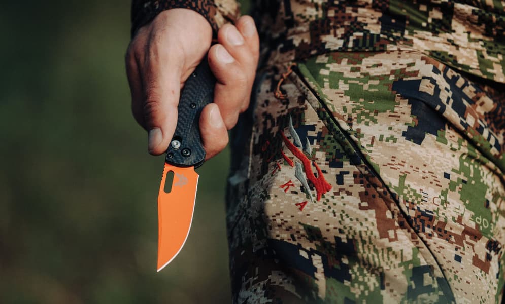 15533OR-01 Mini Taggedout veitsi, view: 2