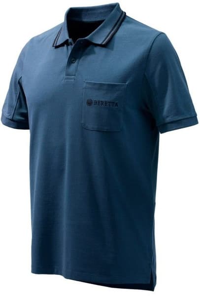 Airmesh Polo SS pikeepaita, sininen, view: 0