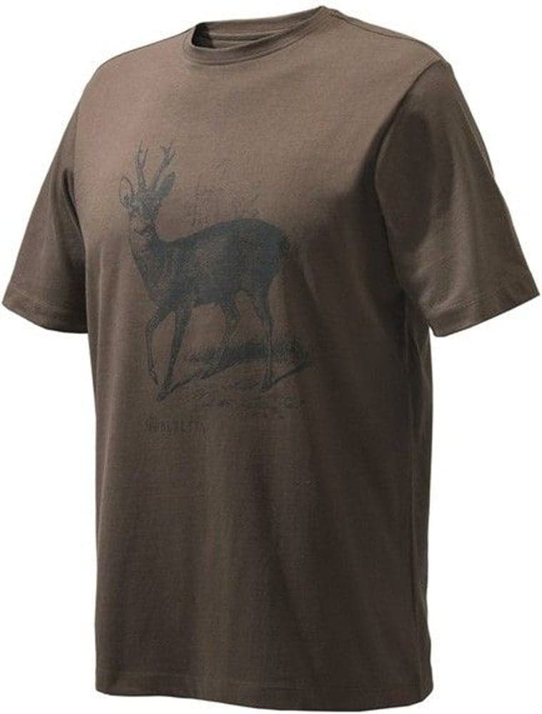 Roebuck T-Shirt Chocolate Brown, view: 0