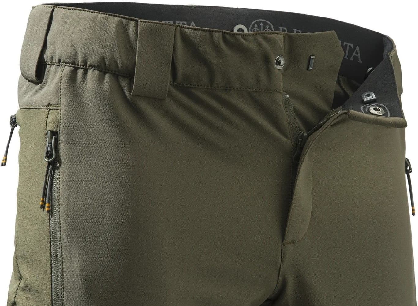 4 Way Stretch EVO metsästys- ja ulkoiluhousut, vihreä, view: 3