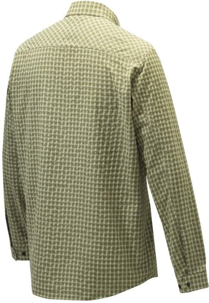 Ligthweight Shirt paita, Light Green Check, view: 1