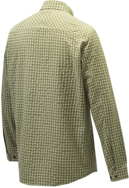 Ligthweight Shirt paita, Light Green Check, view: 1