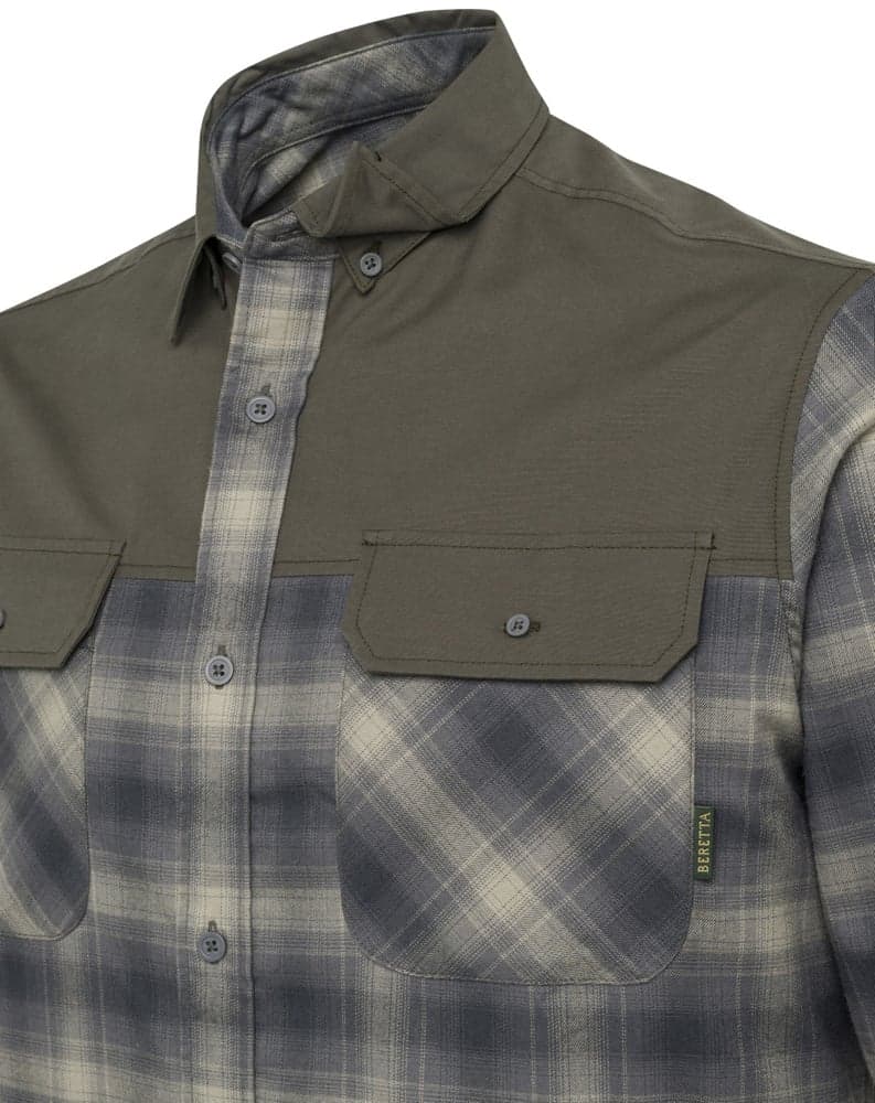 Outpost Shirt paita, Sage Green Check, view: 2