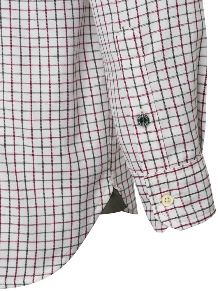 Charlow LS Shirt paita, Ivory & Blue Check, view: 3