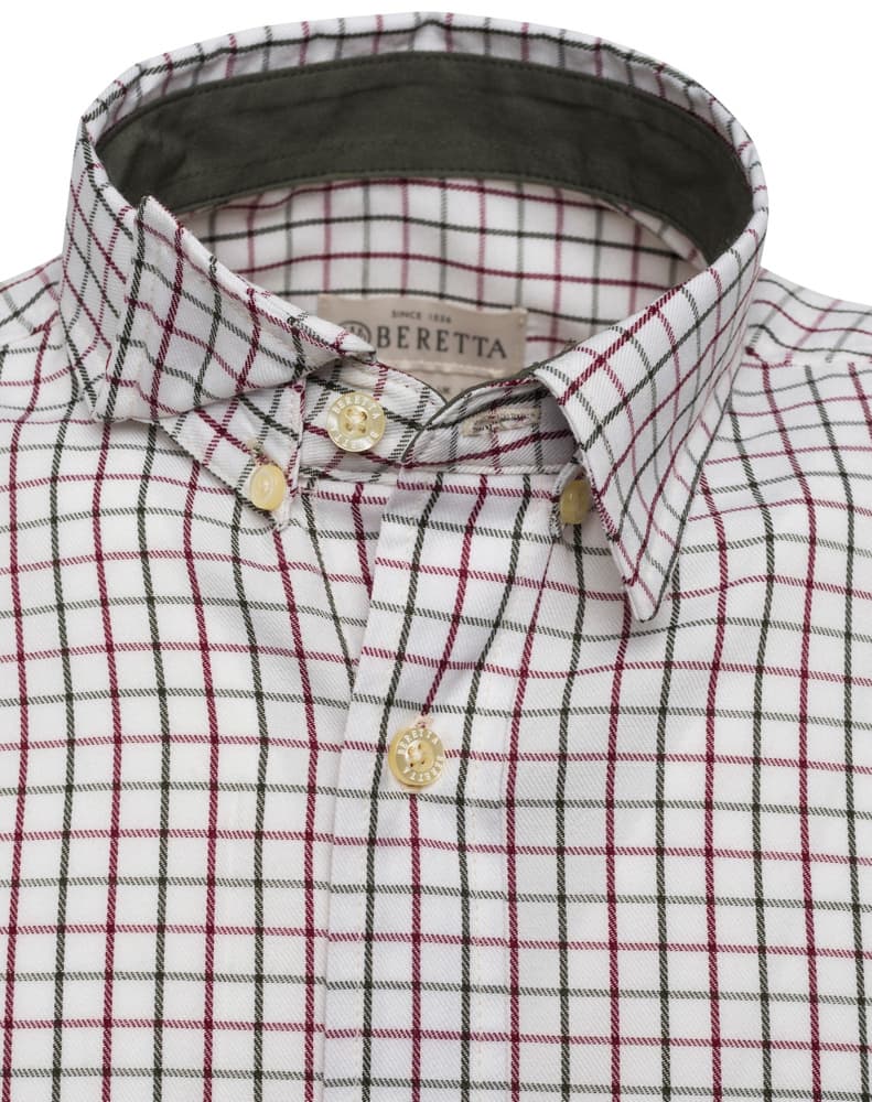 Charlow LS Shirt paita, Ivory & Blue Check, view: 2
