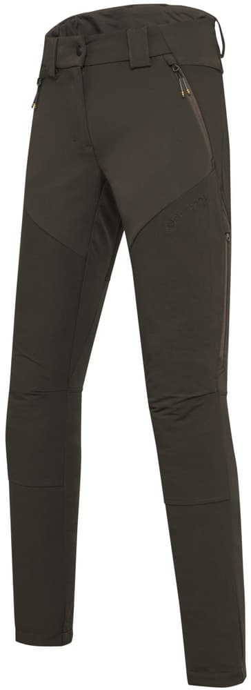4 Way Stretch Pants naisten metsästyshousut, Brown Bark, view: 0