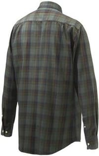 Wood Button Down Shirt kauluspaita, Green & Red Overdyed Moss - view: 1