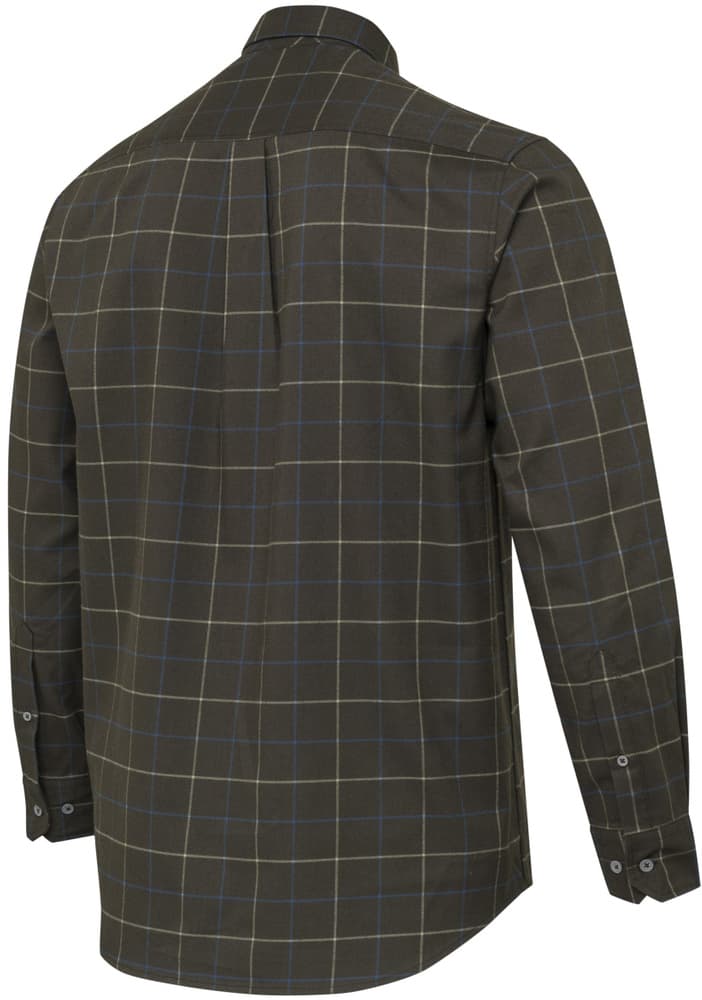 Jargo Stretch Shirt paita, Bark & Sage Check, view: 1