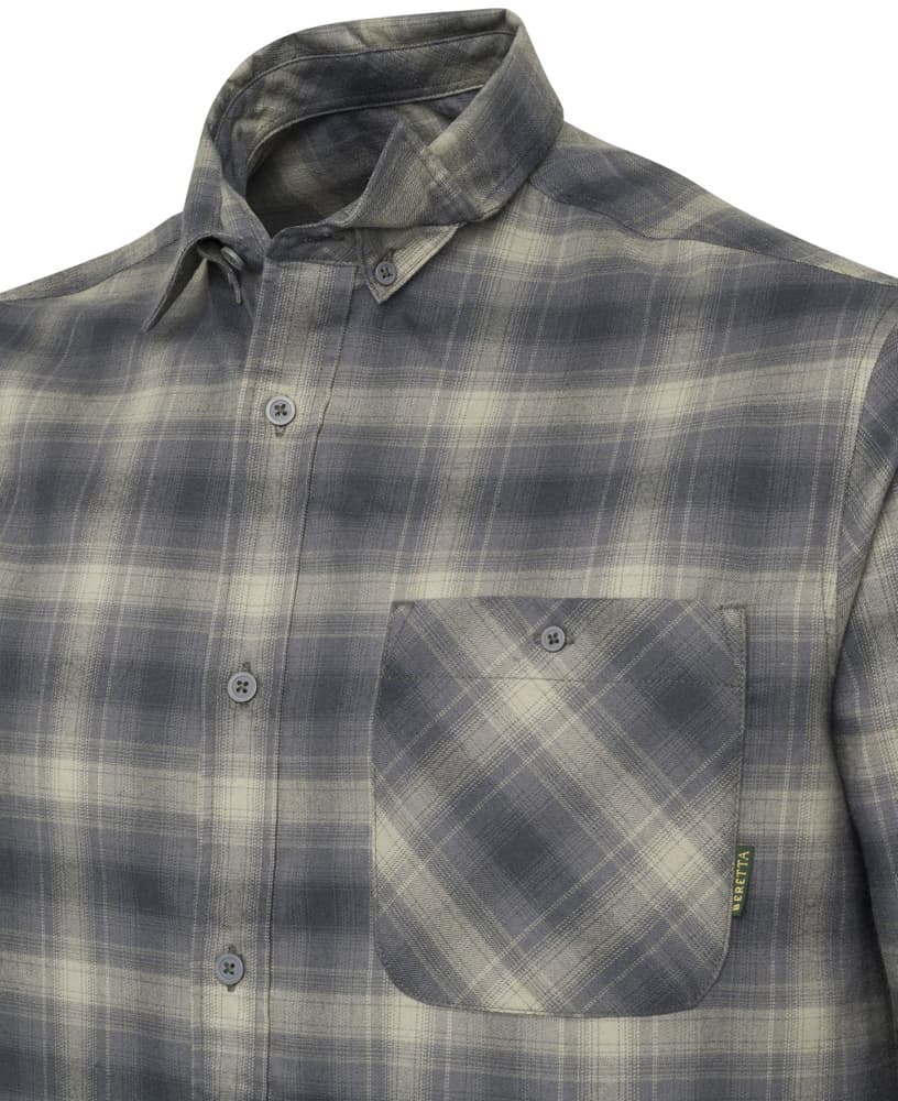 Jargo Stretch Shirt paita, Sage Green Check, view: 2