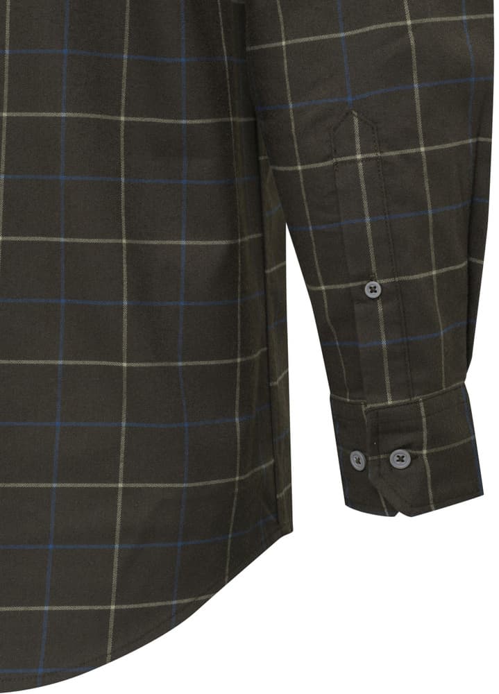 Jargo Stretch Shirt paita, Bark & Sage Check, view: 3