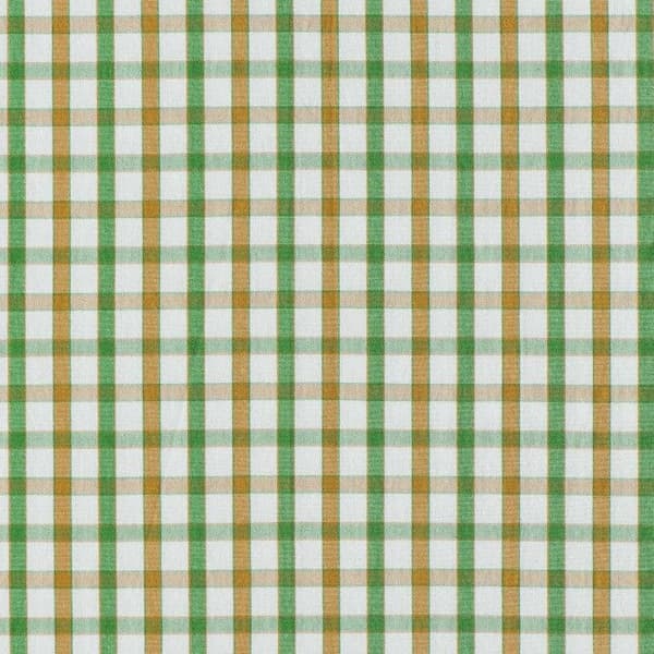 Wood Plain Collar Shirt Green & Haselnut Check, view: 2