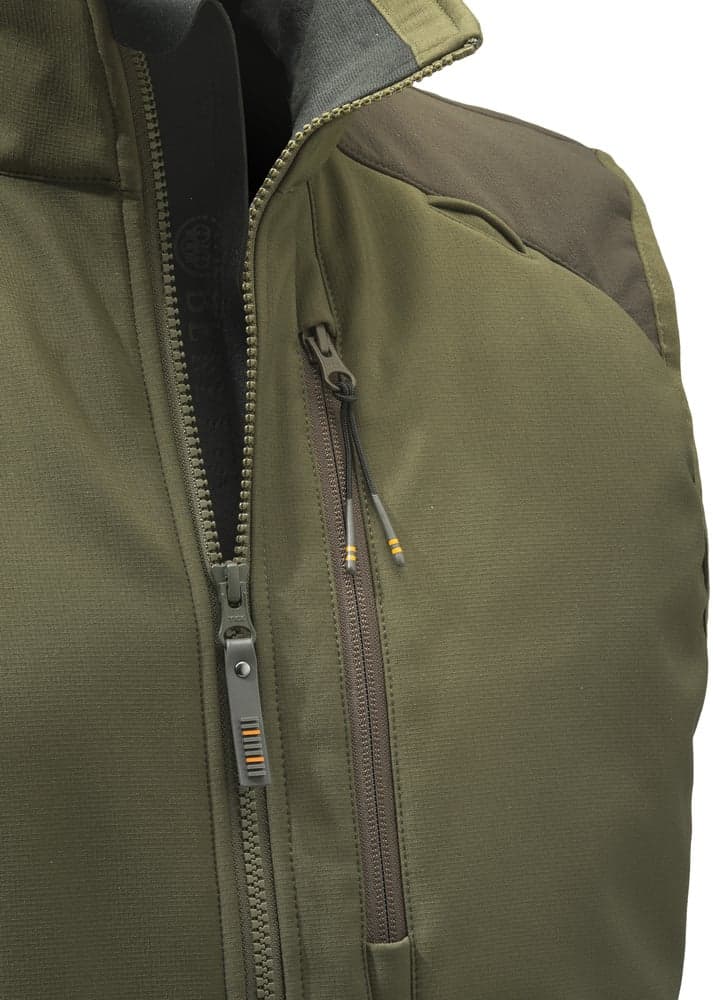 Butte Softshell Vest metsästysliivi, Moss & Brown Bark, view: 3