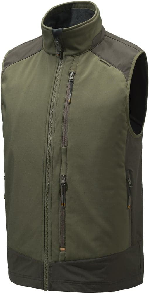 Butte Softshell Vest metsästysliivi, Moss & Brown Bark, view: 0