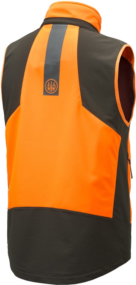 Butte Softshell Vest metsästysliivi, Orange & Brown Bark, view: 1