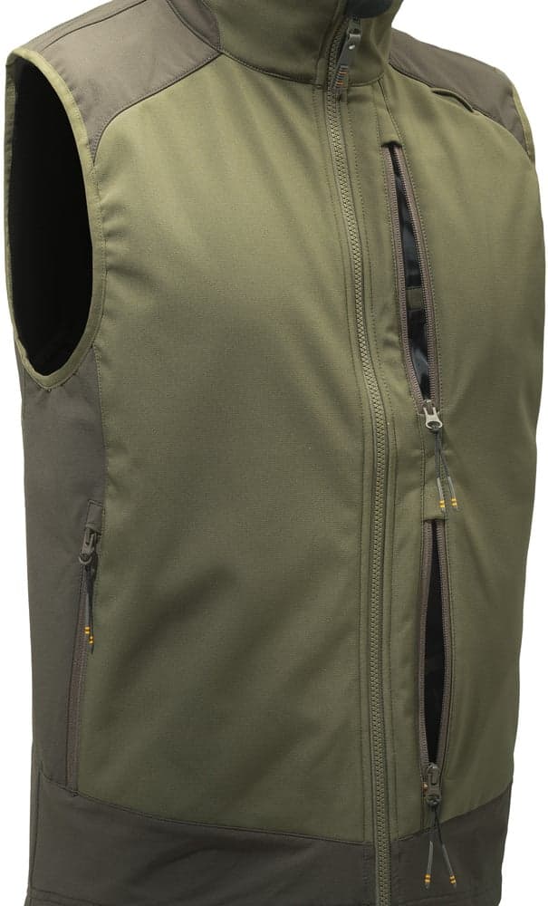 Butte Softshell Vest metsästysliivi, Moss & Brown Bark, view: 4