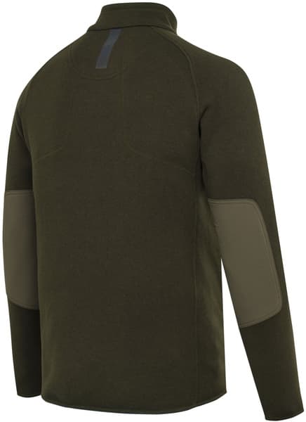 Abisko Full Zip Fleece fleecetakki, Green Moss, view: 1