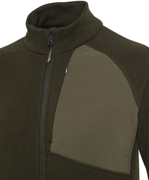 Abisko Full Zip Fleece fleecetakki, Green Moss, view: 3