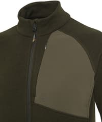 Abisko Full Zip Fleece fleecetakki, Green Moss - view: 3