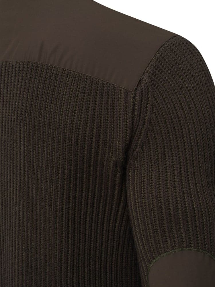 Dover Half Zip Tech Sweater pusero, ruskea, view: 2