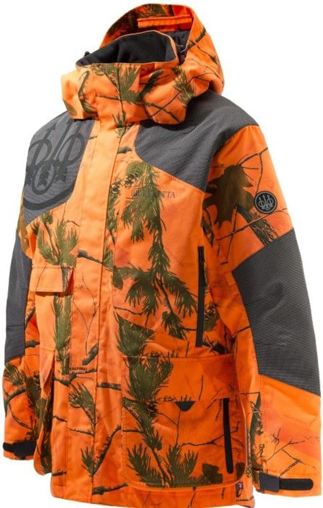 Insulated Static EVO metsästystakki, Realtree Ap Camo HD Orange, view: 0