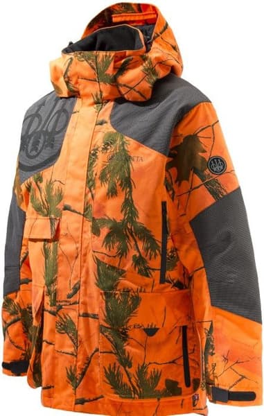 Insulated Static EVO metsästystakki, Realtree Ap Camo HD Orange, view: 0